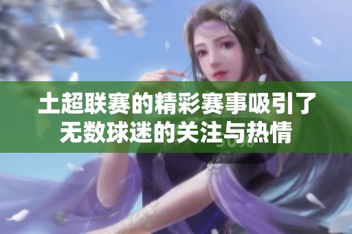 土超联赛的精彩赛事吸引了无数球迷的关注与热情