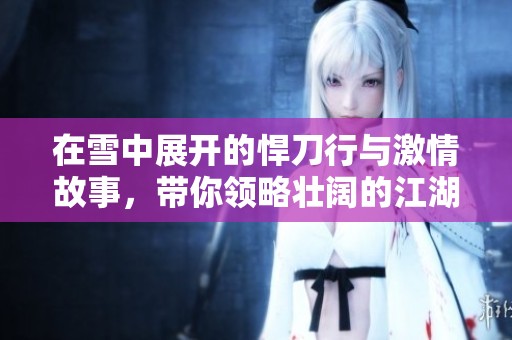 在雪中展开的悍刀行与激情故事，带你领略壮阔的江湖情义