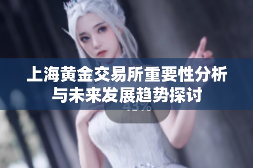 上海黄金交易所重要性分析与未来发展趋势探讨