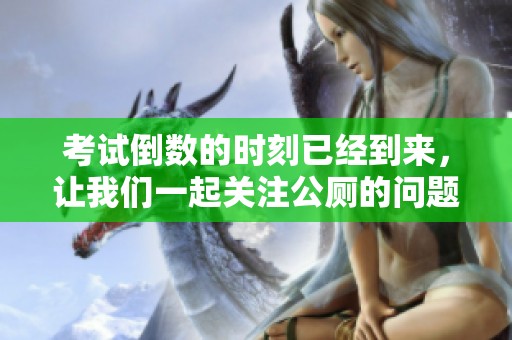 考试倒数的时刻已经到来，让我们一起关注公厕的问题与解决方案