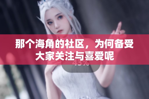 那个海角的社区，为何备受大家关注与喜爱呢