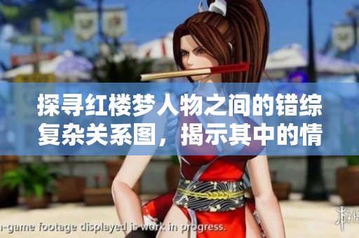 探寻红楼梦人物之间的错综复杂关系图，揭示其中的情感纠葛与关联