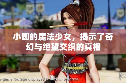小圆的魔法少女，揭示了奇幻与绝望交织的真相