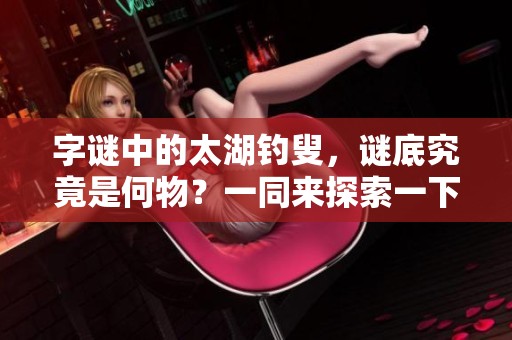 **中的太湖**，谜底究竟是何物？一同来探索一下吧！