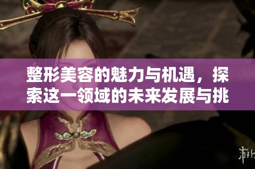 整形美容的魅力与机遇，探索这一领域的未来发展与挑战
