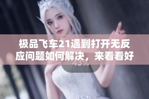 极品飞车21遇到打开无反应问题如何解决，来看看好范文资讯的建议吧