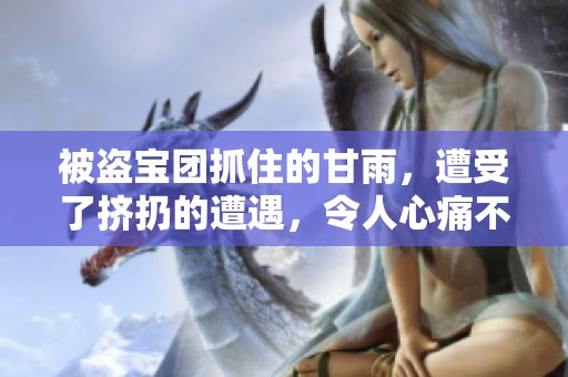 被盗宝团抓住的甘雨，遭受了挤扔的遭遇，令人心痛不已。