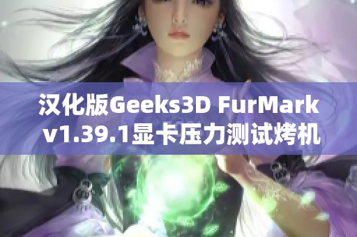 汉化版Geeks3D FurMark v1.39.1显卡压力测试烤机软件，甜甜圈带来全新体验