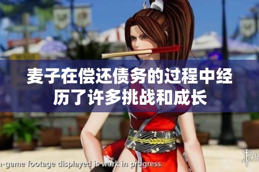 麦子在偿还债务的过程中经历了许多挑战和成长