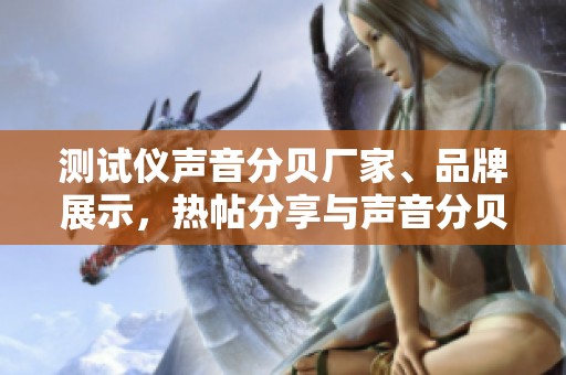 测试仪声音分贝厂家、品牌展示，热帖分享与声音分贝测试仪图片研讨