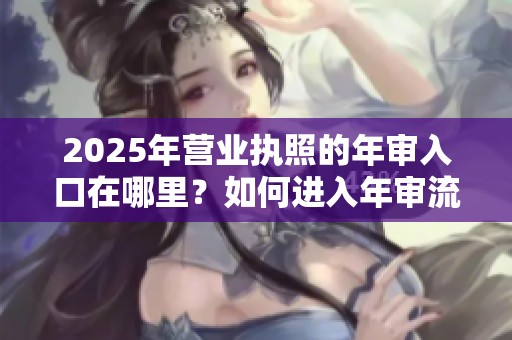 2025年营业执照的年审入口在哪里？如何进入年审流程呢？